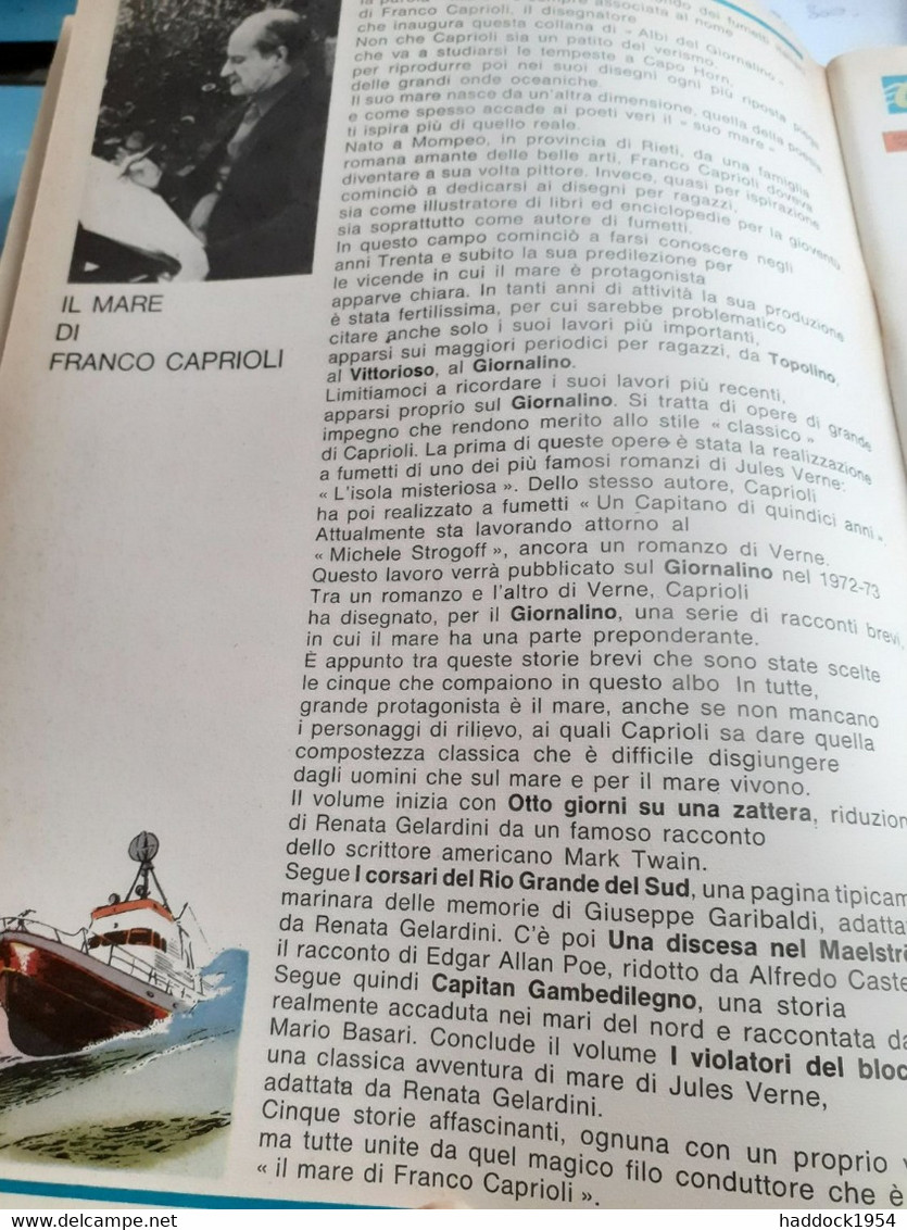 I VIOLATORI DEL BLOCCO FRANCO CAPRIOLI Famiglia Christiana 1972 - Originele Uitgaven