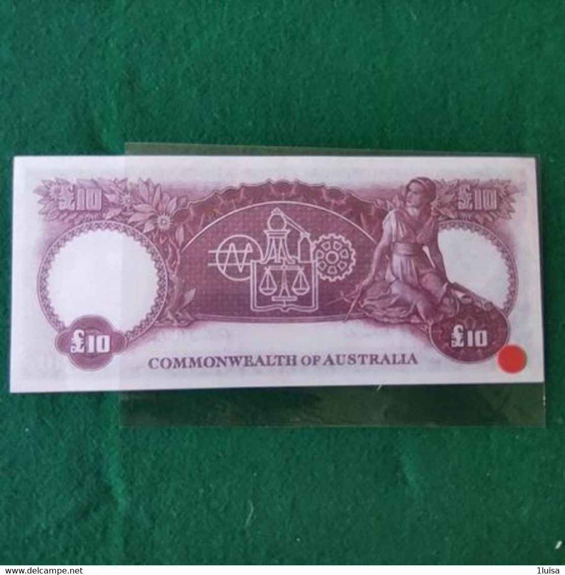 AUSTRALIA COPY 10 Pounds - 1988 (10$ Polymer)