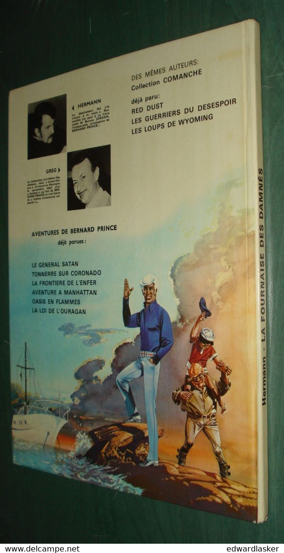 BERNARD PRINCE : La FOURNAISE Des DAMNES - EO DARGAUD 1974 - Bernard Prince