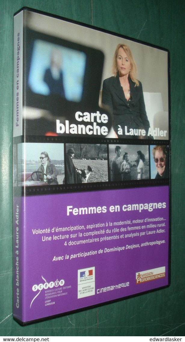 DVD - Carte Blanche à LAURE ADLER : Femmes En Campagne - Documentaires Politique - Documentaires