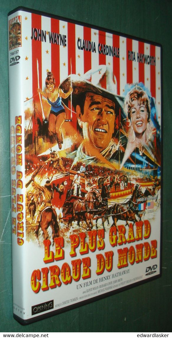 DVD : LE PLUS GRAND CIRQUE DU MONDE - Hathaway - John Wayne Cardinale Hayworth - Klassiker