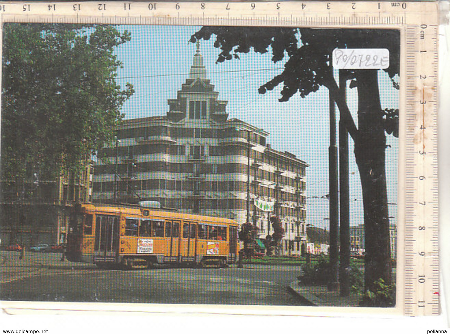 PO0722E# TORINO - TRAMWAY - TRANVIE TORINESI - MOTRICE 3112 IN VIALE PRIMO MAGGIO  No VG - Transportmiddelen