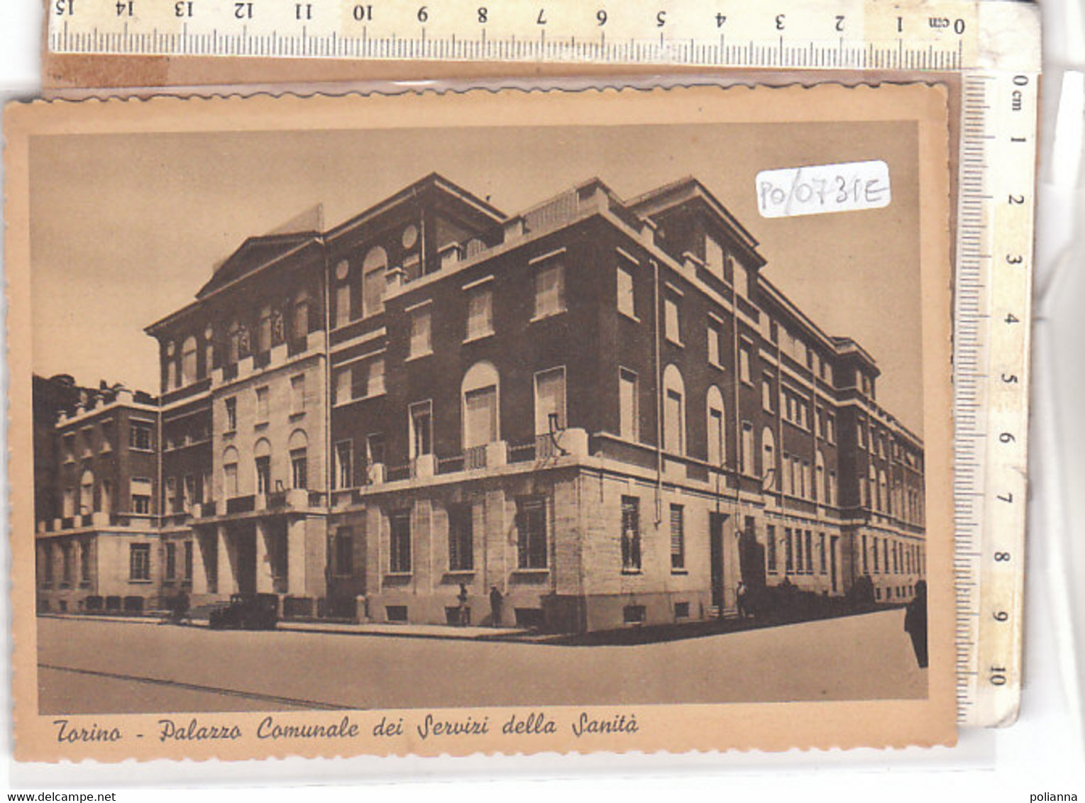 PO0731E# TORINO - PALAZZO COMUNALE DEI SERVIZI DELLA SANITA'  No VG - Santé & Hôpitaux