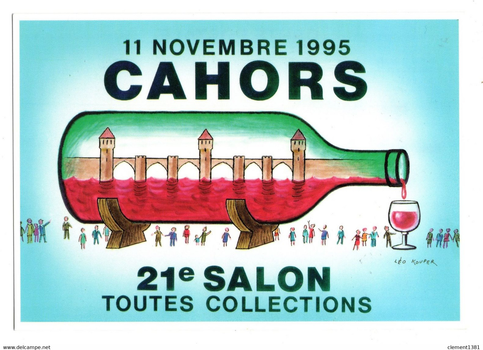 Illustrateur Illustration Kouper 11 Novembre 1995 Cahors 21 ème Salon Toutes Collections - Kouper