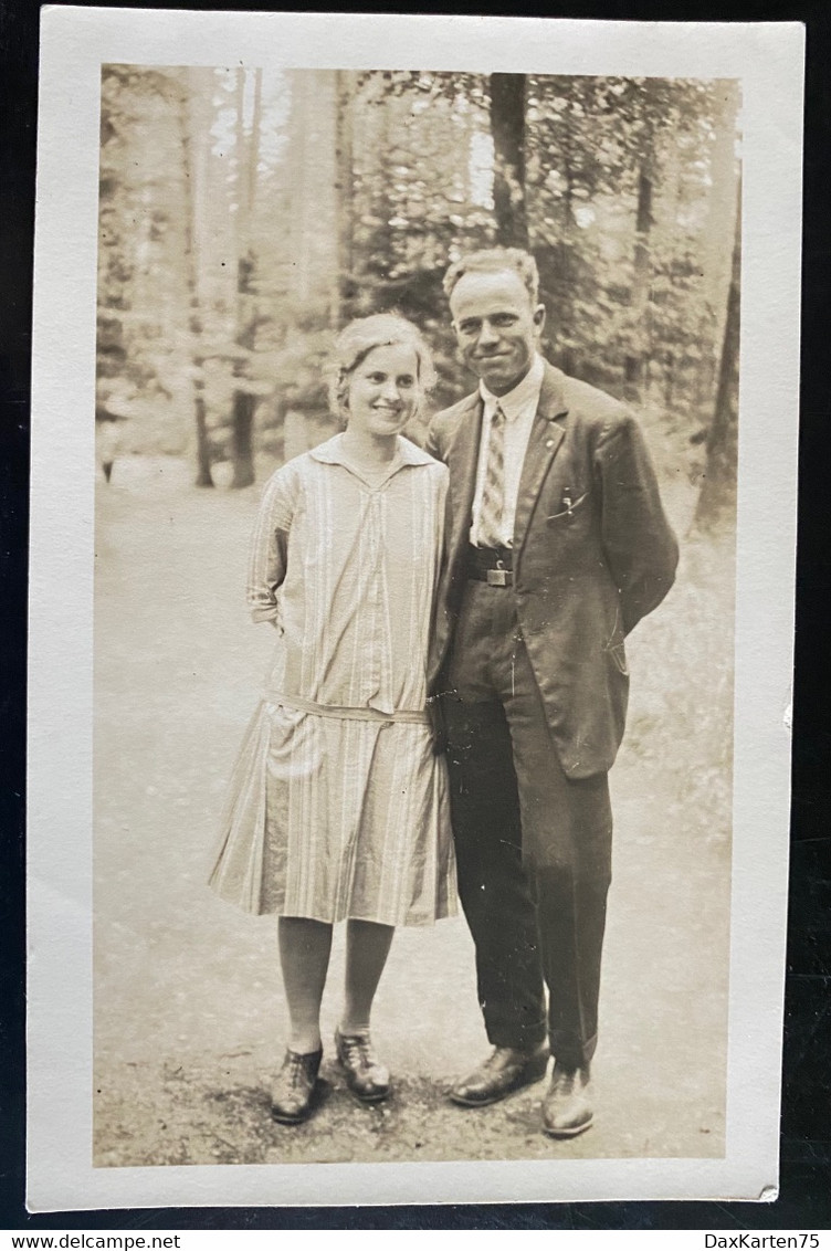 Junges Paar Im Bremgartenwald BE Ca. 1929 - Bremgarten Bei Bern