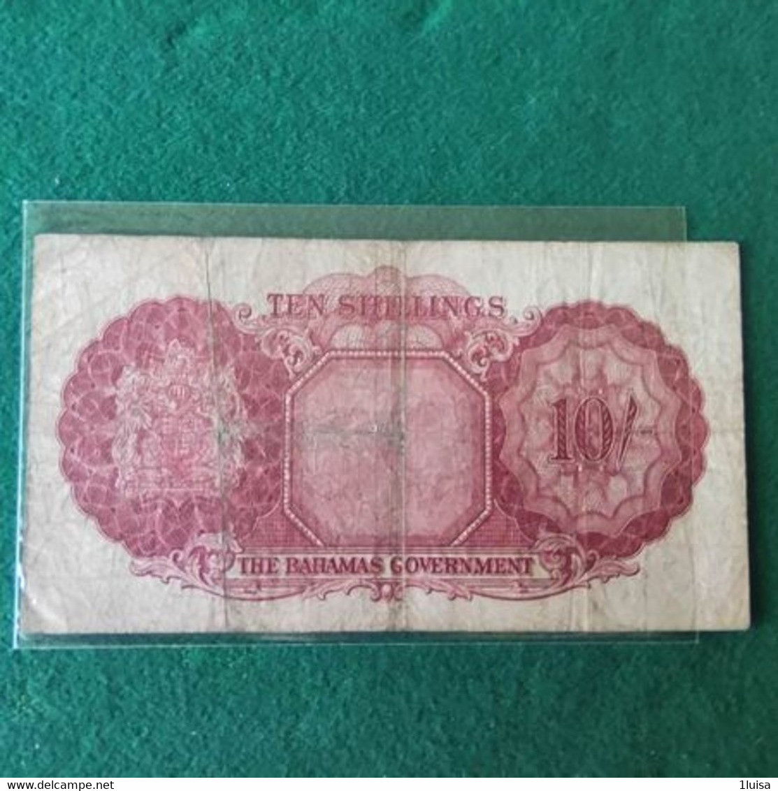 BAHAMAS 10 SHILLINGS 1936 - Bahamas