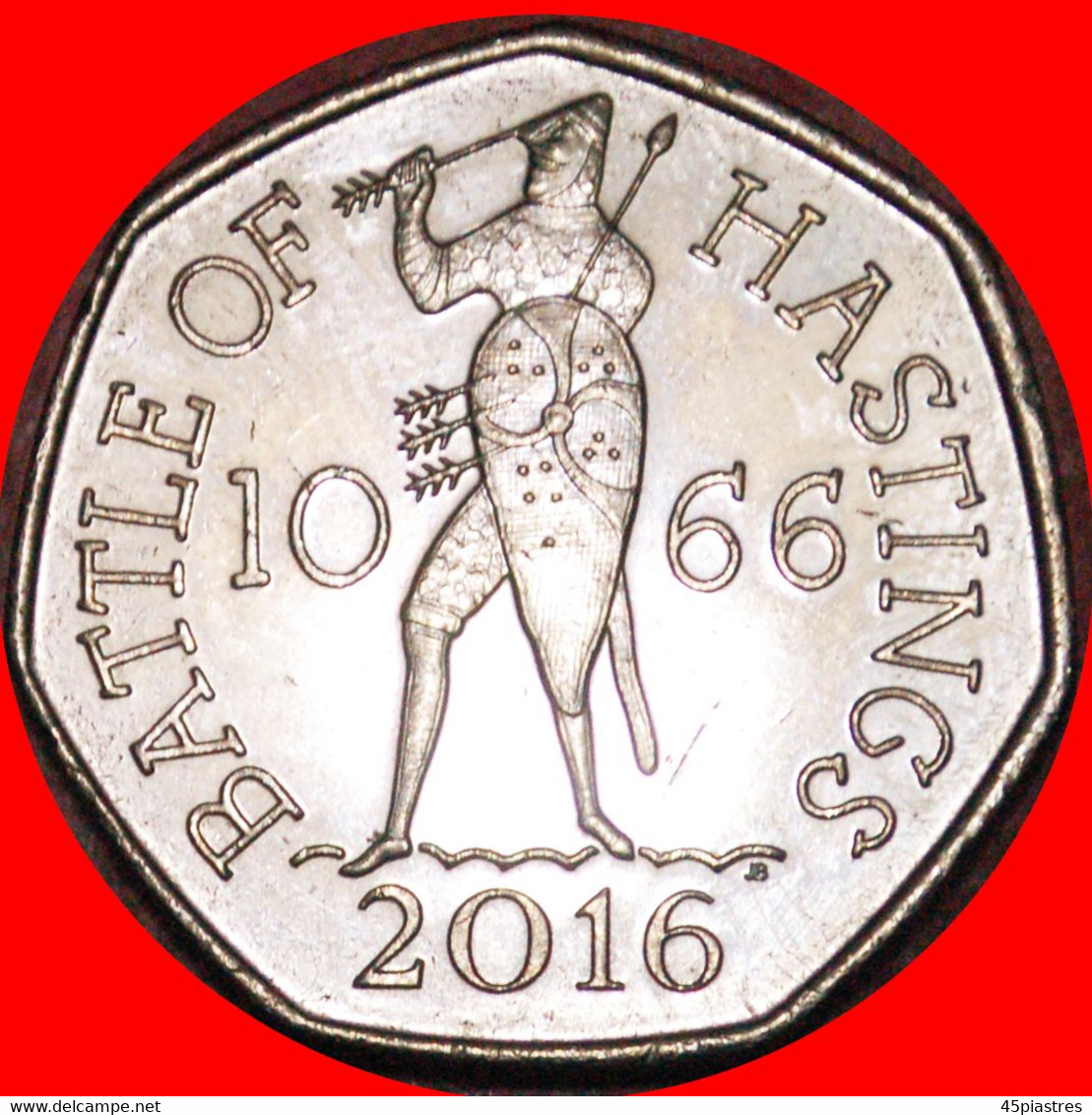 * HAROLD (1022-1066): GREAT BRITAIN ★ 50 PENCE 2016 MINT LUSTRE!  LOW START ★ NO RESERVE! - Maundy Sets & Gedenkmünzen