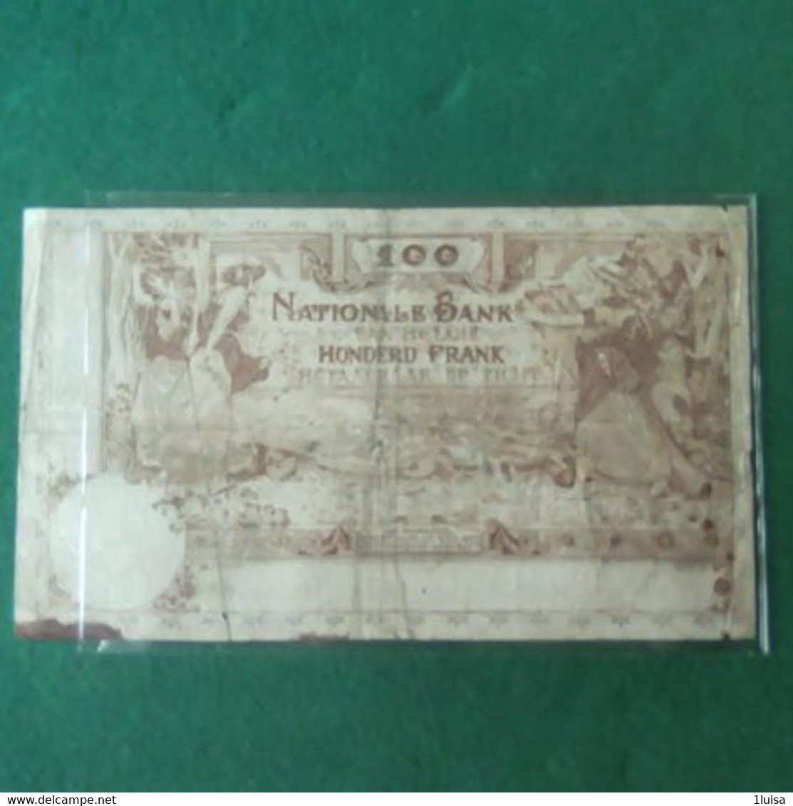 BELGIO 100 FRANCS 1914 - 100 Francs