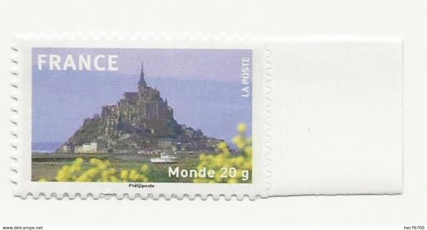 TIMBRE DE FRANCE AUTOADHESIF NSTDC ** N° YVERT 334A / 335A - Other & Unclassified