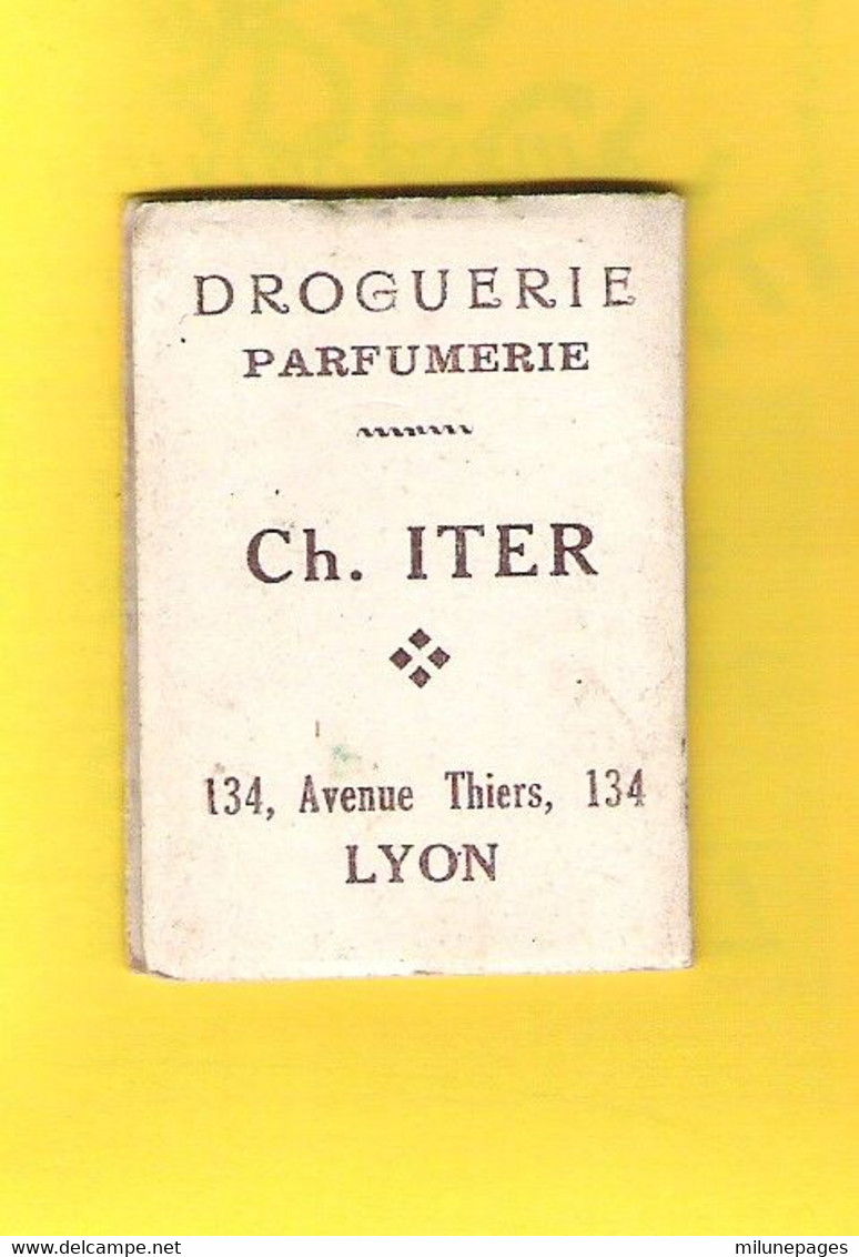 Almanach De Poche Miniature 1949 Pour La Droguerie Parfumerie Ch.Iter Avenue Thier à Lyon Petit Chat En Couverture - Klein Formaat: 1941-60