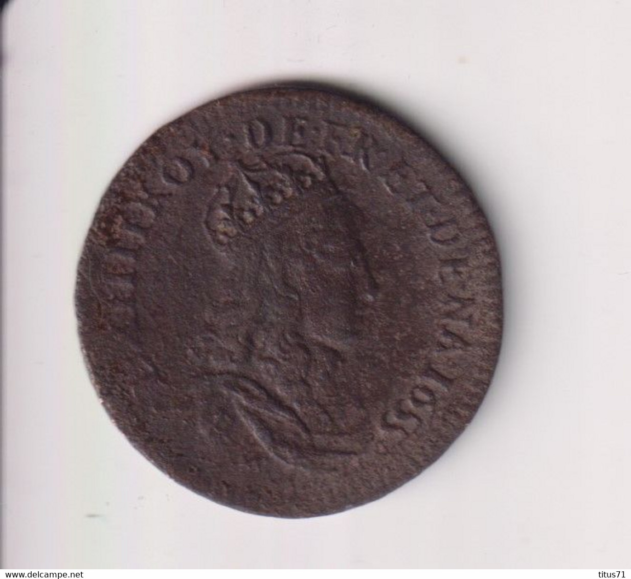 1 Liard De France 1655 A - Louis XV Buste Juvénile - TTB - 1643-1715 Lodewijk XIV De Zonnekoning