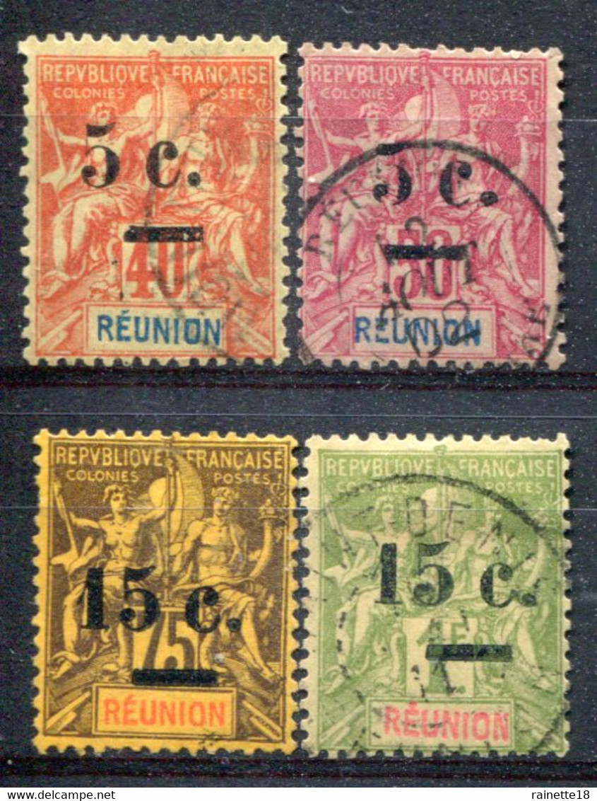 Réunion      52/55 Oblitérés - Used Stamps