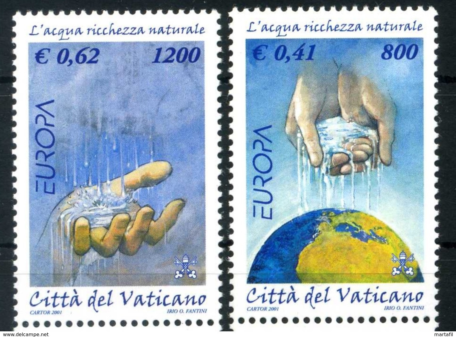 2001 VATICANO SERIE COMPLETA MNH ** - Ongebruikt