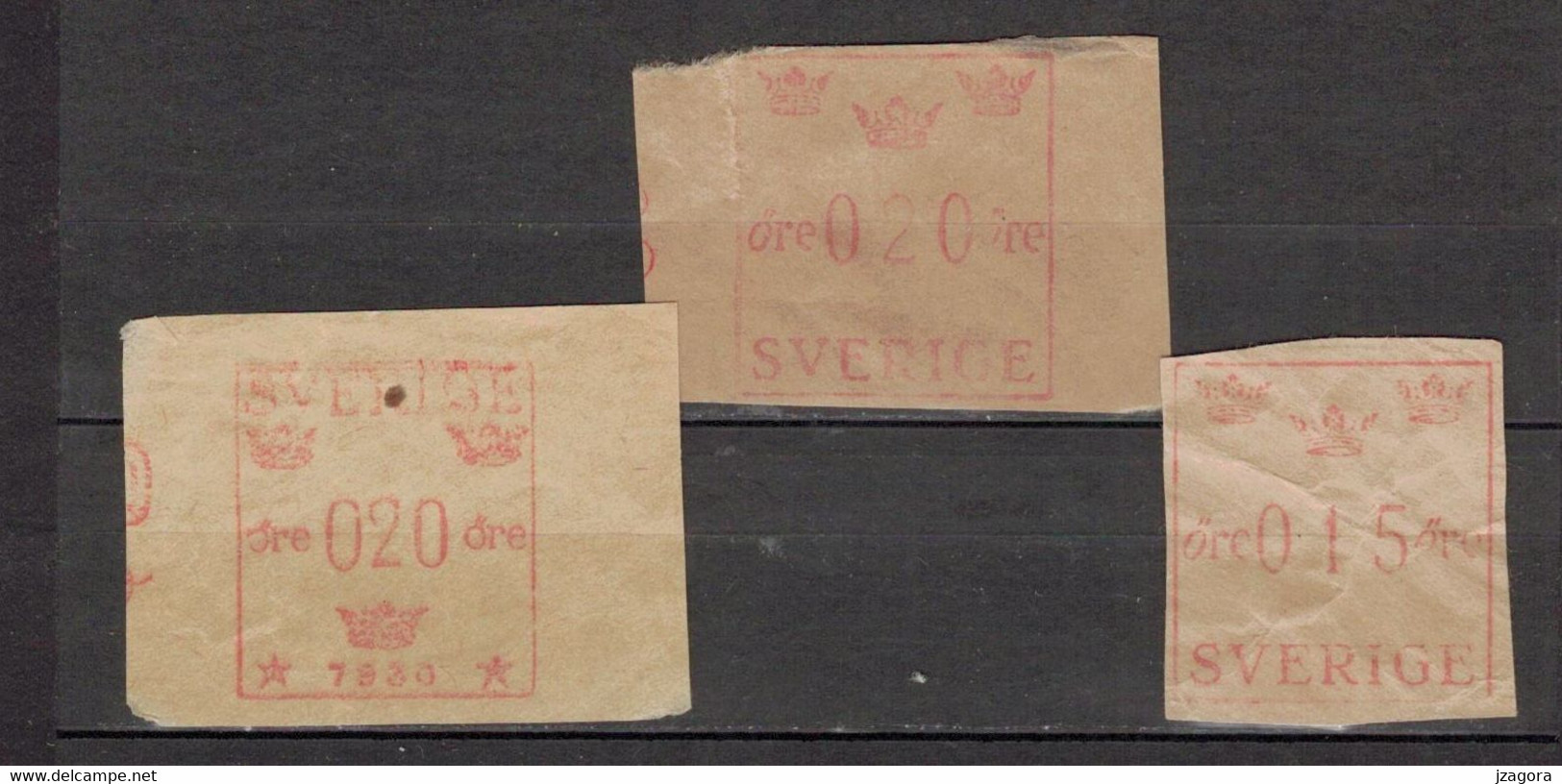 SWEDEN SUEDE SCHWEDEN 1930 PRAGMA FRAMA   AUTOMATPORTO ATM - Machine Labels [ATM]