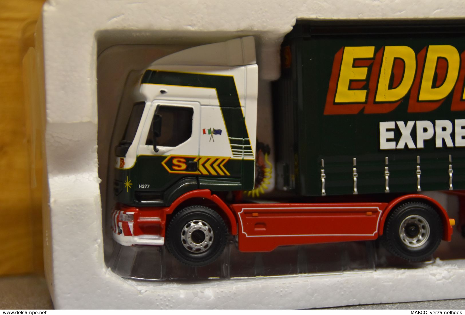 CORGI eddie stobart LTD limited edition 75601 renault premium curtainside trailer scale 1:50 1999