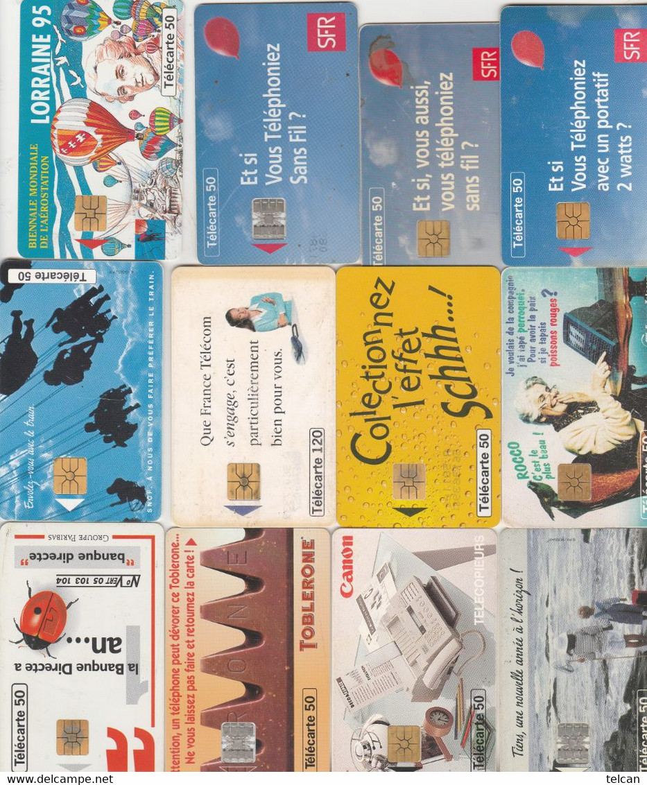 COLLECTION DE 500 CARTES PUBLIQUES FRANCAISES DIFFERENTES TBE  1987.2009  42 scans