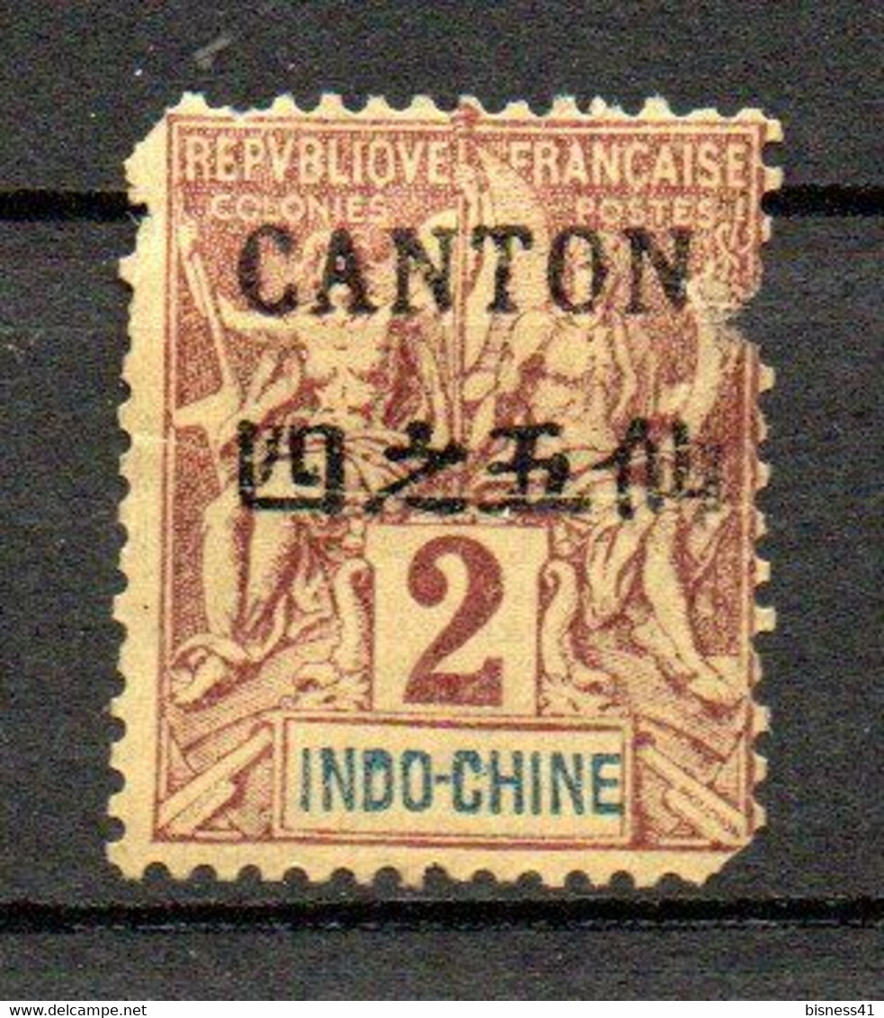 Col24 Colonies Canton  N° 18 Neuf Sans Gomme Cote 6,00 € - Unused Stamps