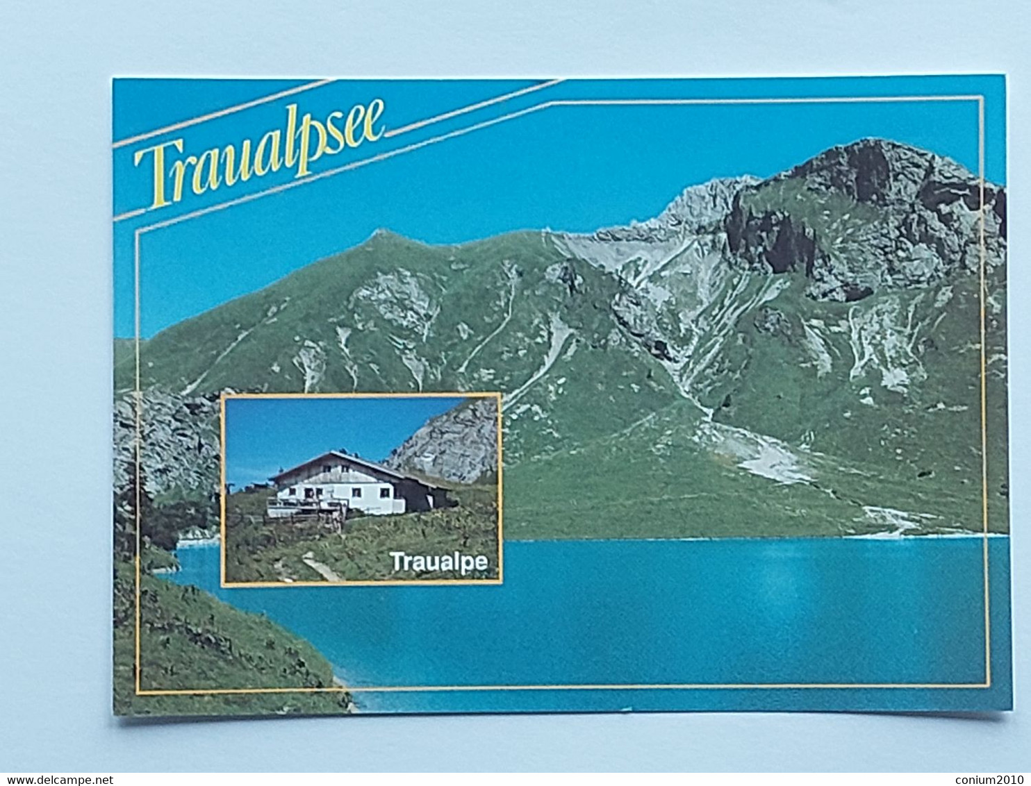 Traualpe, Traualpsee (nicht Gelaufen, 2010), #H58 - Tannheim