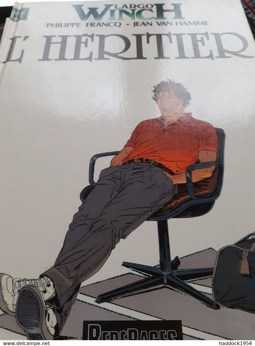 L'héritier Largo Winch PHILIPPE FRANCQ JEAN VAN HAMME Dupuis 1990 - Largo Winch