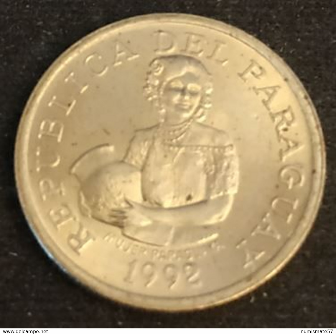 PARAGUAY - 5 GUARANIES 1992 - KM 166a - FAO - Paraguay