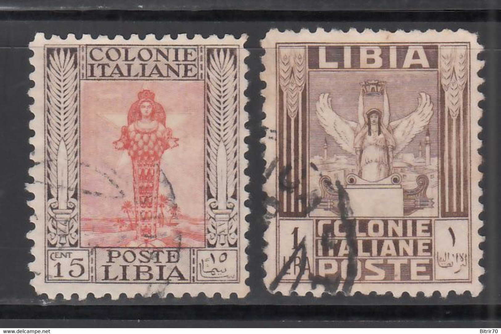 Libia 1924-40  Yvert. 48a, 53a, (dt.11.) - Libya