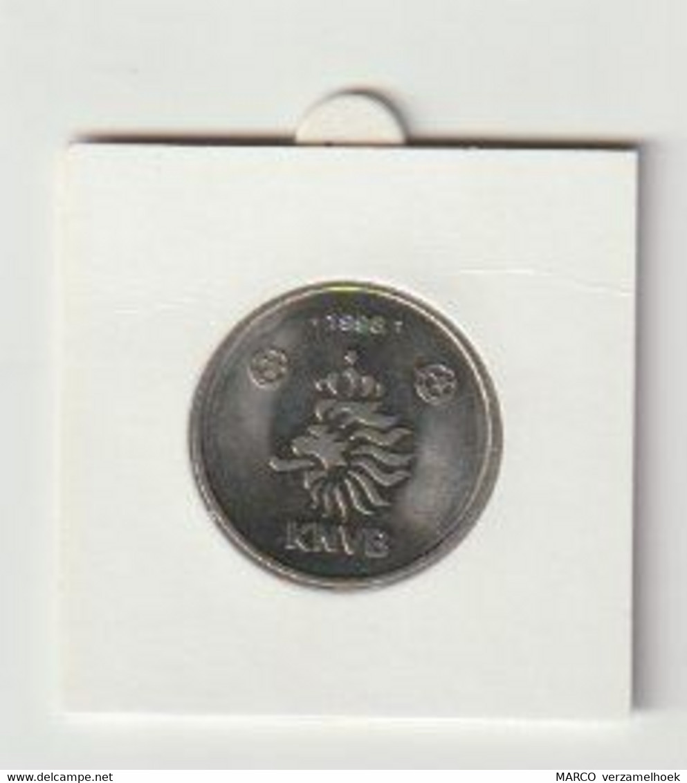 Marc Overmars Oranje WK1998 KNVB Nederlands Elftal - Souvenir-Medaille (elongated Coins)