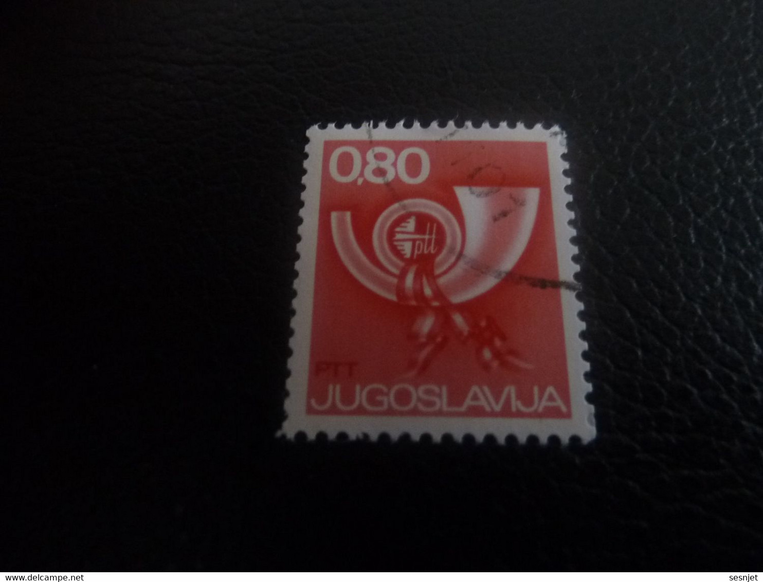 Ptt - Jugoslavija - Val 0.80 - Rouge-orange - Oblitéré - - Gebraucht