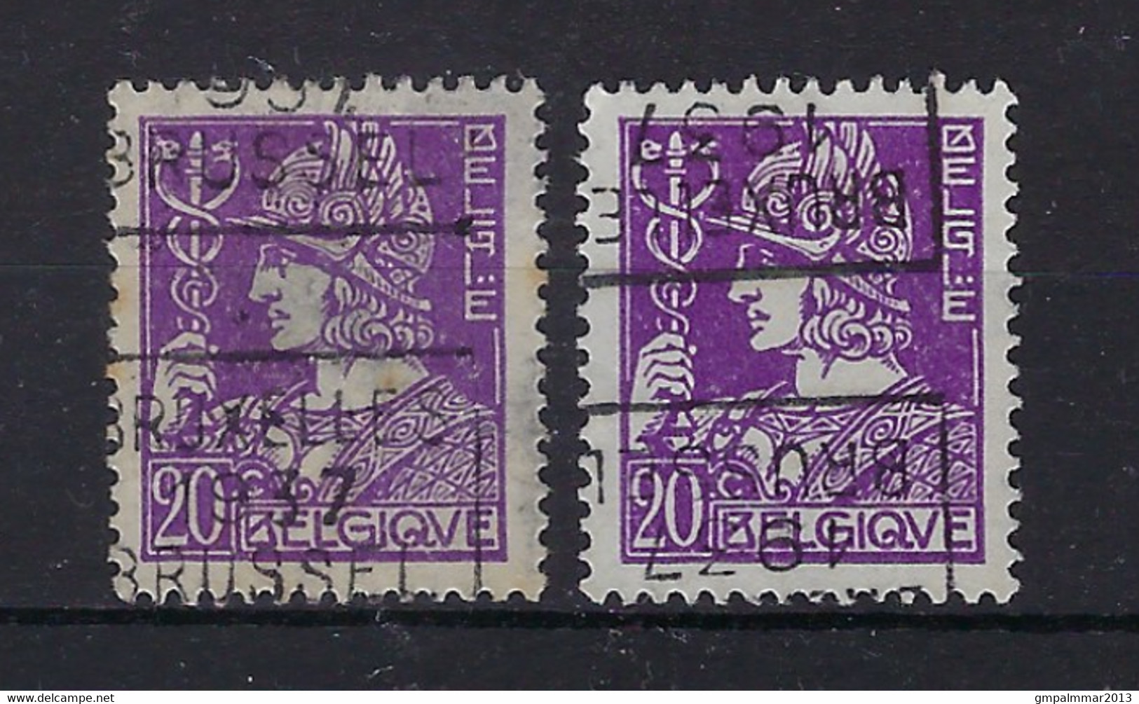 Zegel Nr. 338 Voorafgestempeld Nr.  6051 C + D  BRUXELLES 1937 BRUSSEL ;  Staat Zie Scan ! - Typo Precancels 1932-36 (Ceres And Mercurius)