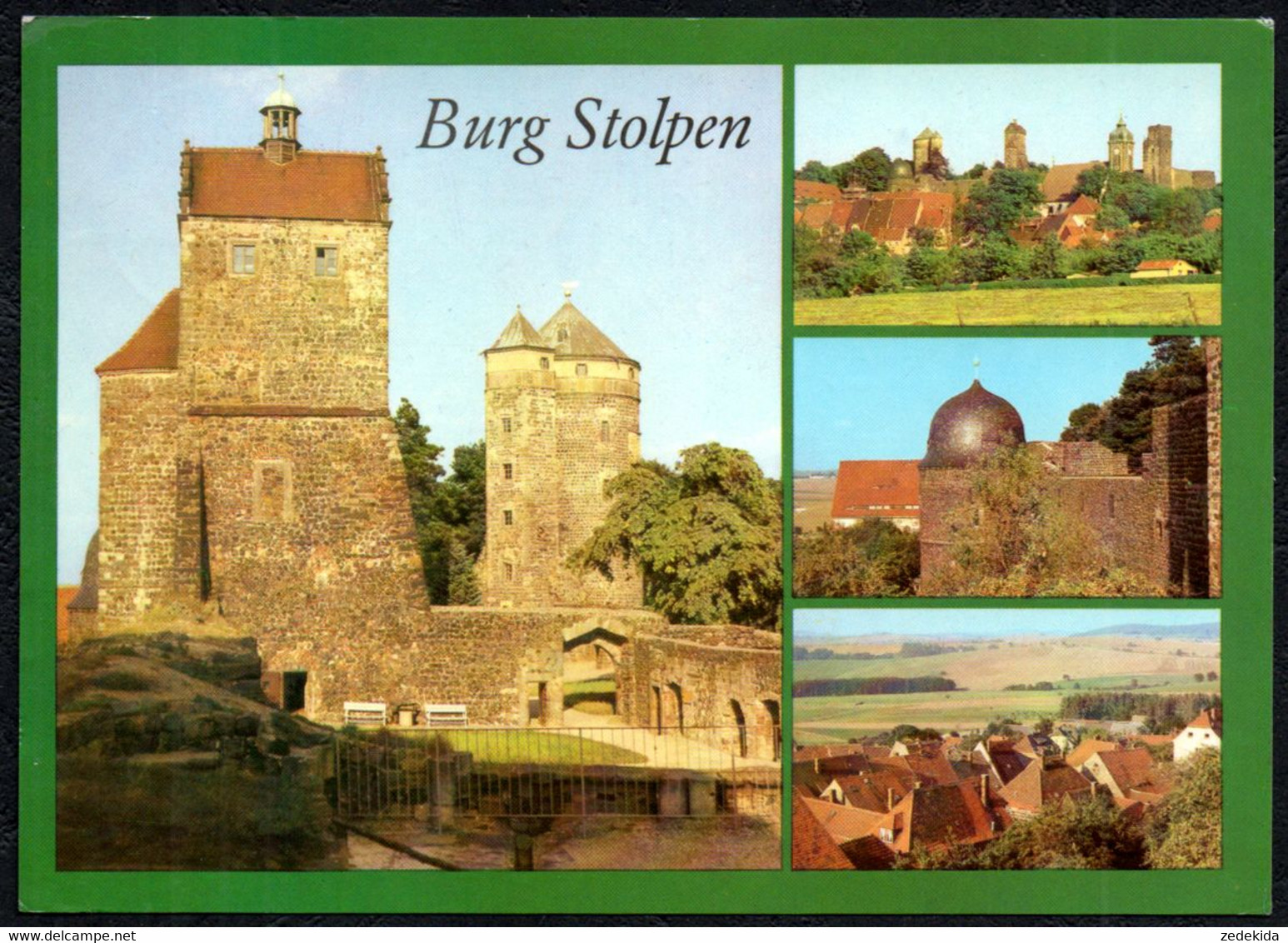 F4786 - Stolpen Burg - Bild Und Heimat Reichenbach - Stempel Fehlgeleitet Post Fernmeldeamt Rochlitz - Stolpen