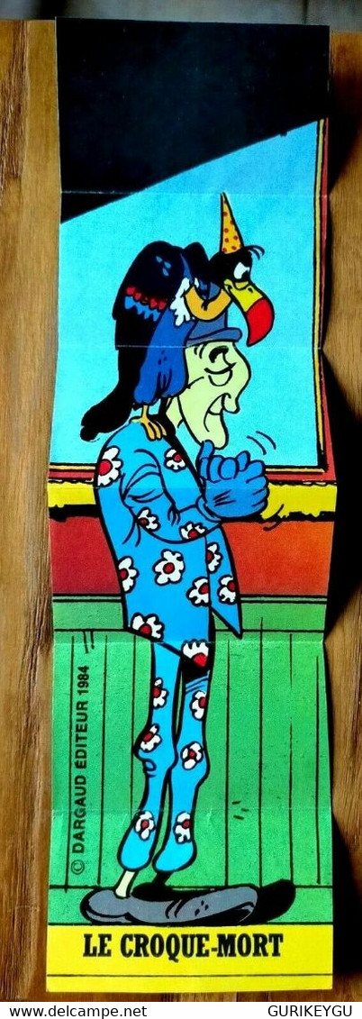 Planche Mini Bd LUCKY LUKE 1 LE CROQUE-MORT Morris 1984 Vache Grosjean RARE EO - Lucky Luke