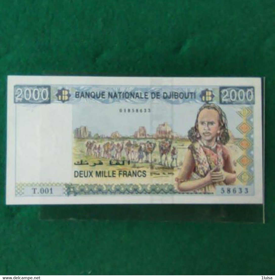 GIBUTI 2000 FRANCS - Dschibuti