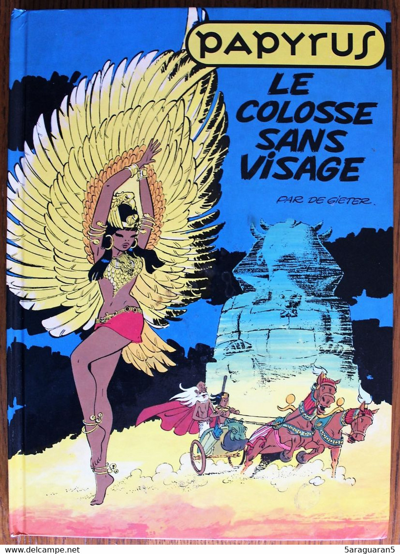 BD PAPYRUS - Le Colosse Sans Visage / Le Tombeau De Pharaon - Album Double - Papyrus