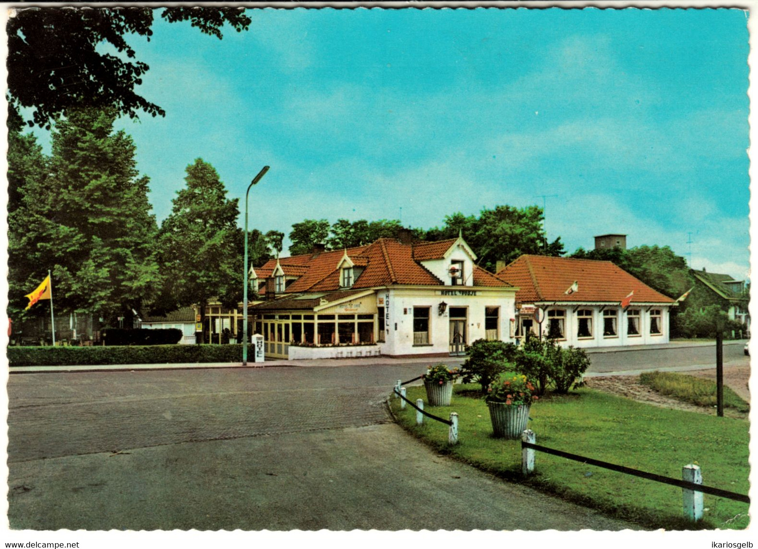 NUNSPEET 1963 " Hotel Restaurant T' Vosje " 5-Worte Frankeerd Naar Waalwijk - Nunspeet