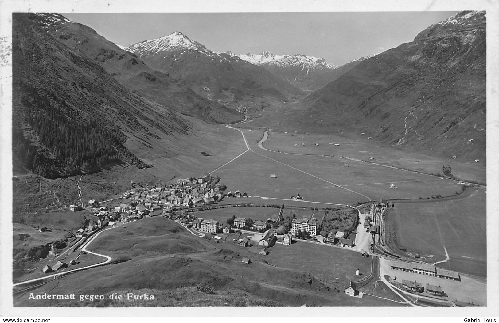 Andermatt Gegen Die Furka - 1932 - Andermatt