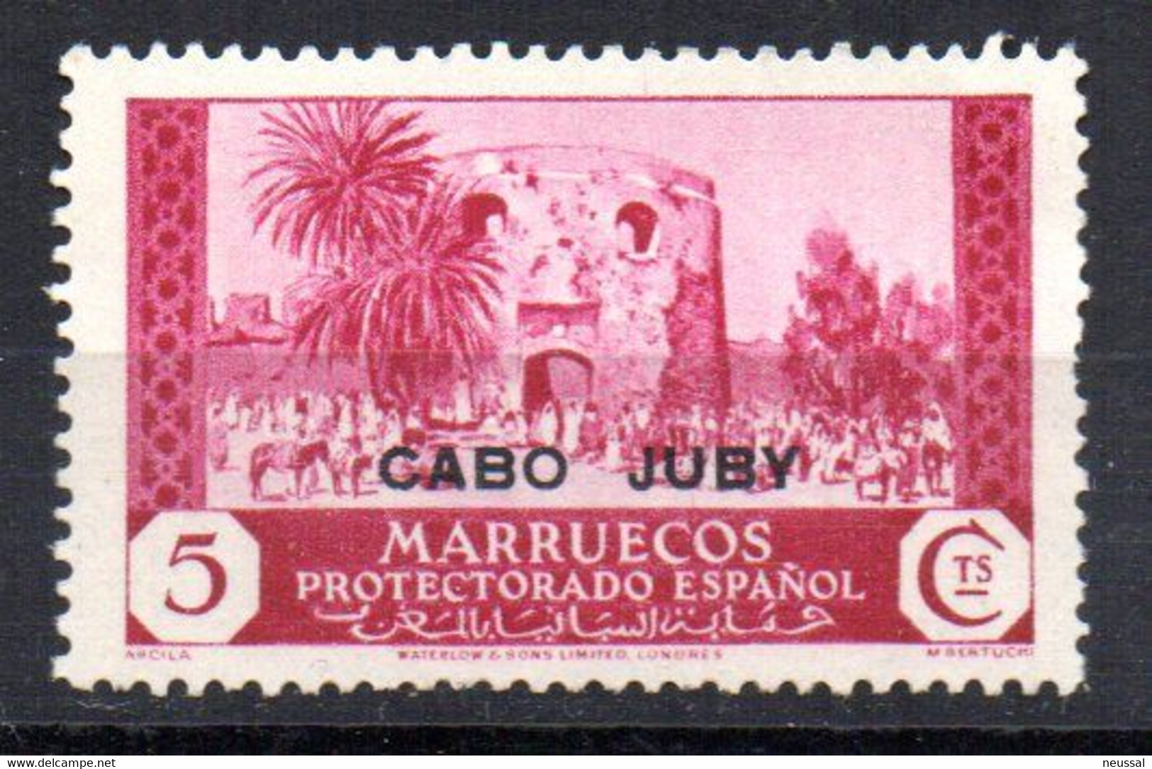 Sello Nº 69 Cabo Juby - Cabo Juby