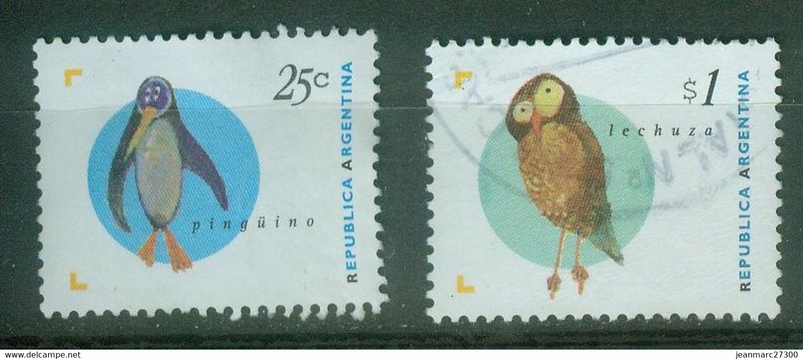 Amérique - Argentine YT N° 1879 1889 Oblitérés - Oblitérés