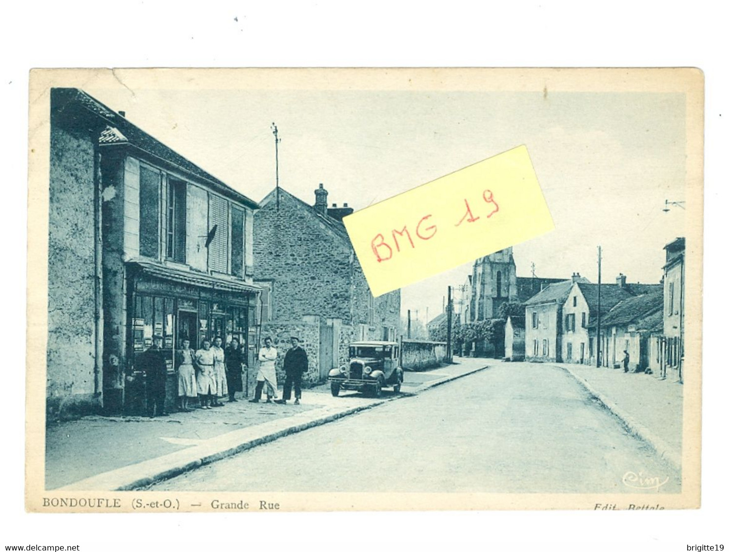 BONDOUFLE (S.-&-O) - Grande Rue (voiture) - Tabac - Bondoufle