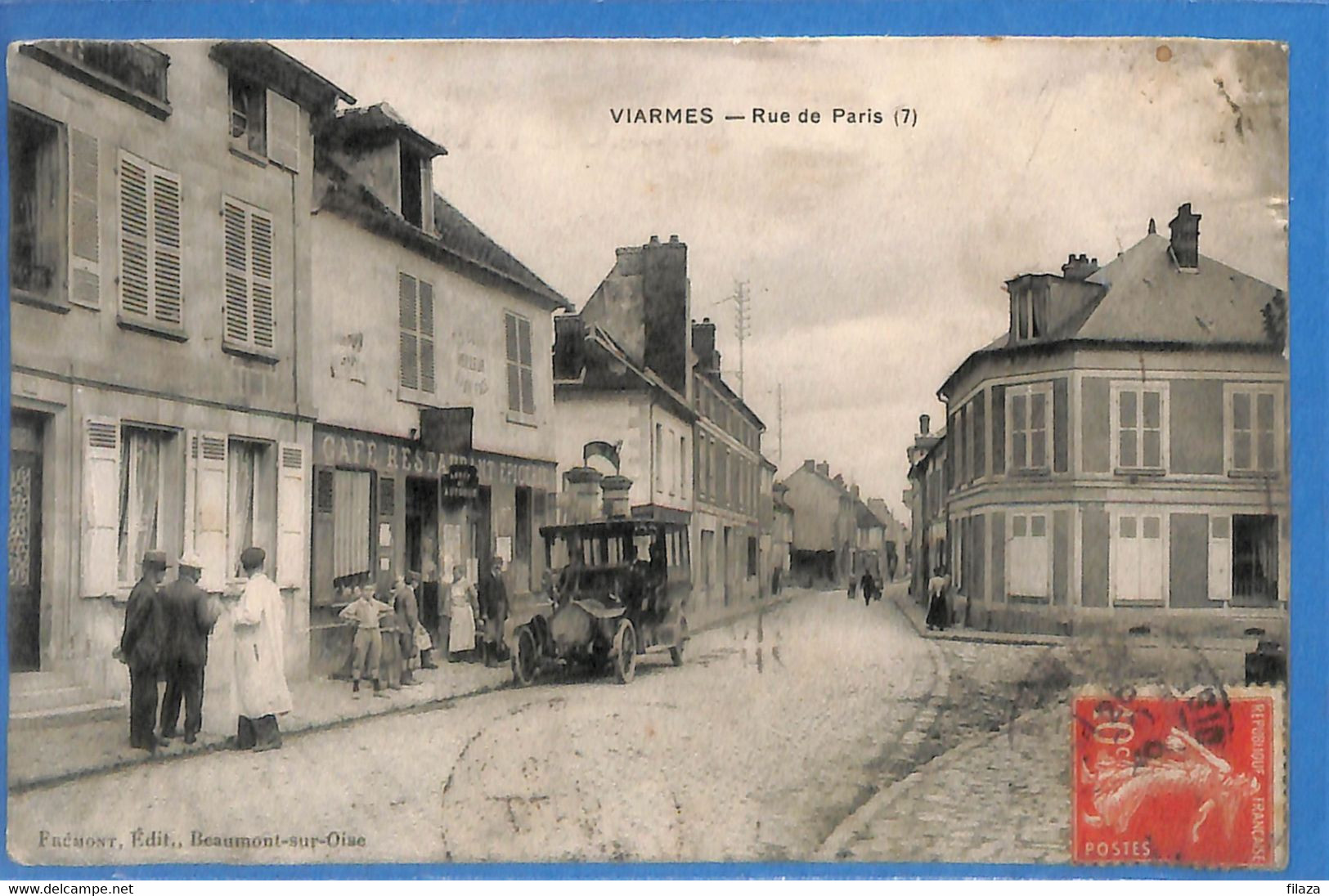 95 - Val D'Oise   -  Viarmes - Rue De Paris  (N6702) - Viarmes