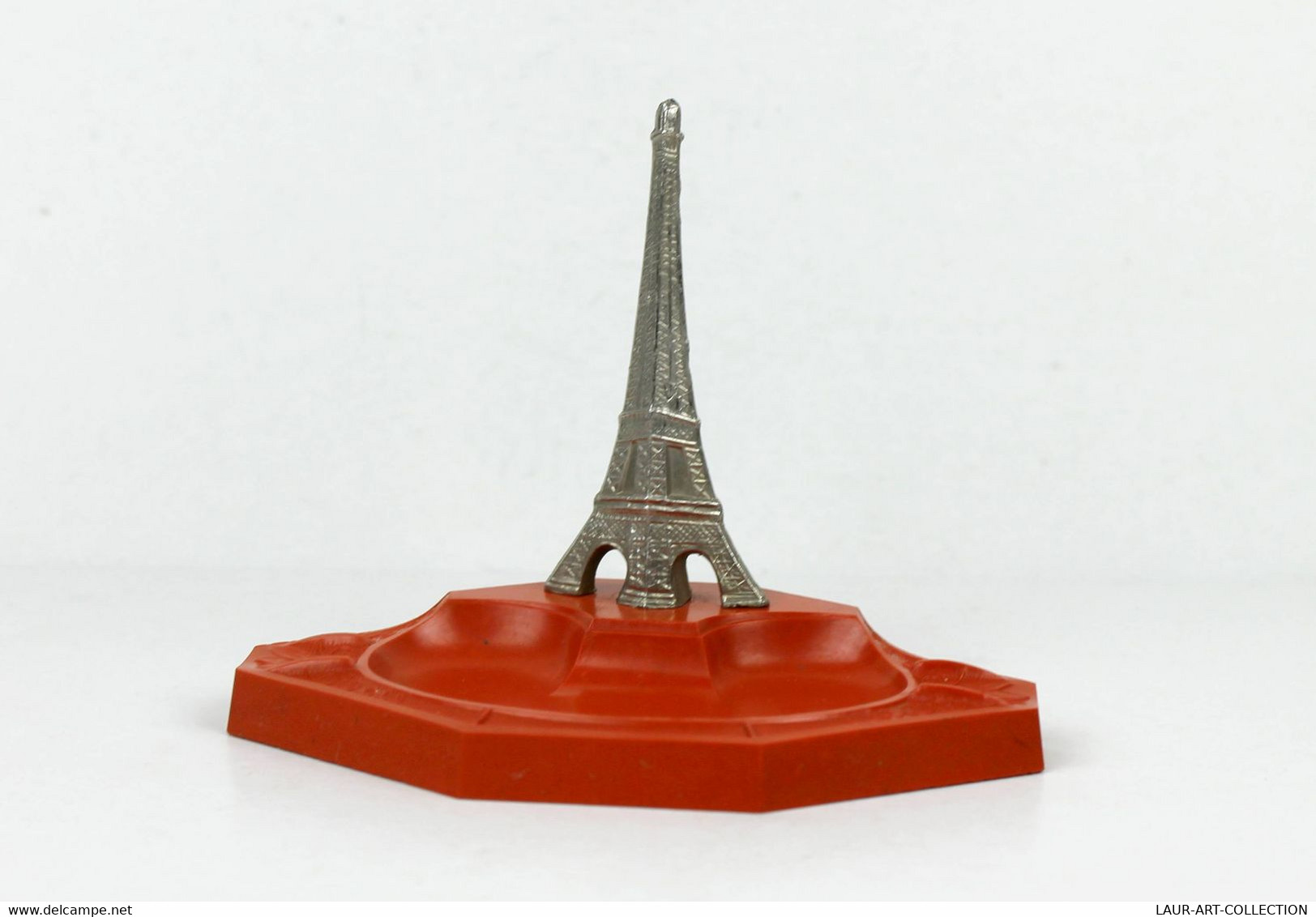 CENDRIER ORFEAR BAKELITE & REGULE - LA TOUR EIFFEL PARIS ART DECO MADE IN FRANCE        (0507.17) - Andere & Zonder Classificatie