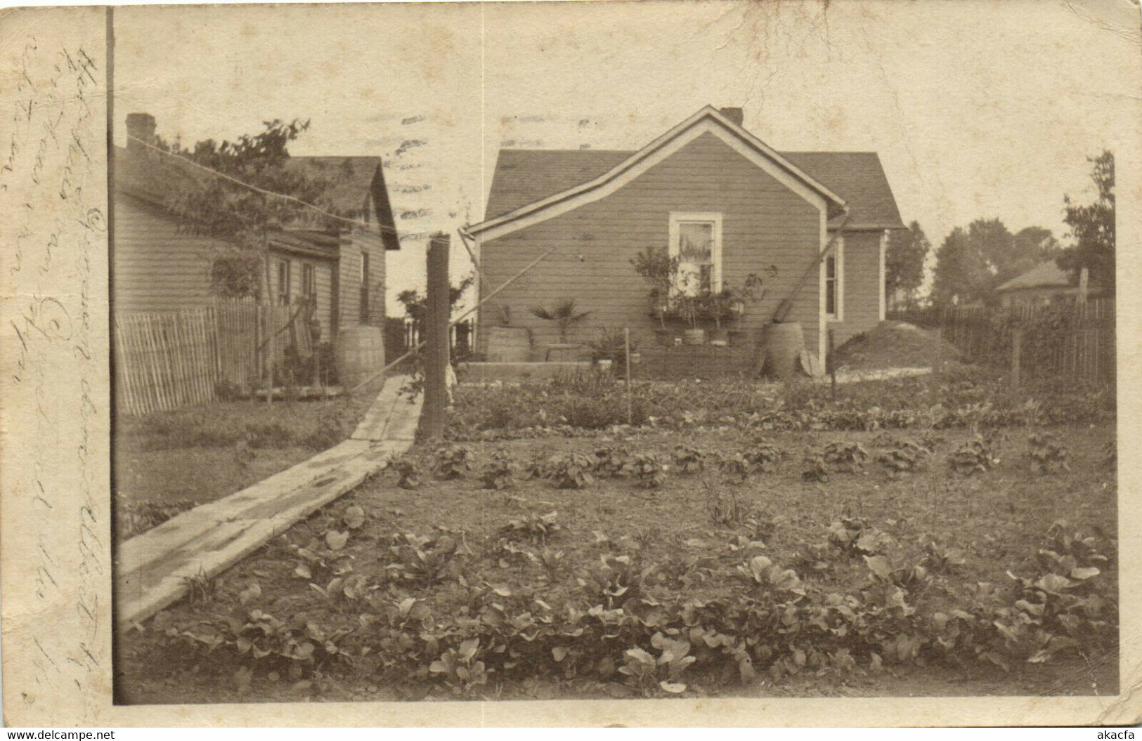 PC US, IA, SIOUX CITY, GARDEN SCENE, Vintage Postcard (b29625) - Sioux City