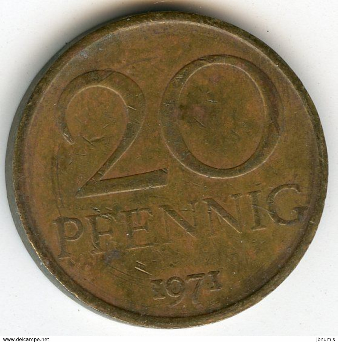 Allemagne Germany 20 Pfennig 1971 J 1511a KM 11 - 20 Pfennig