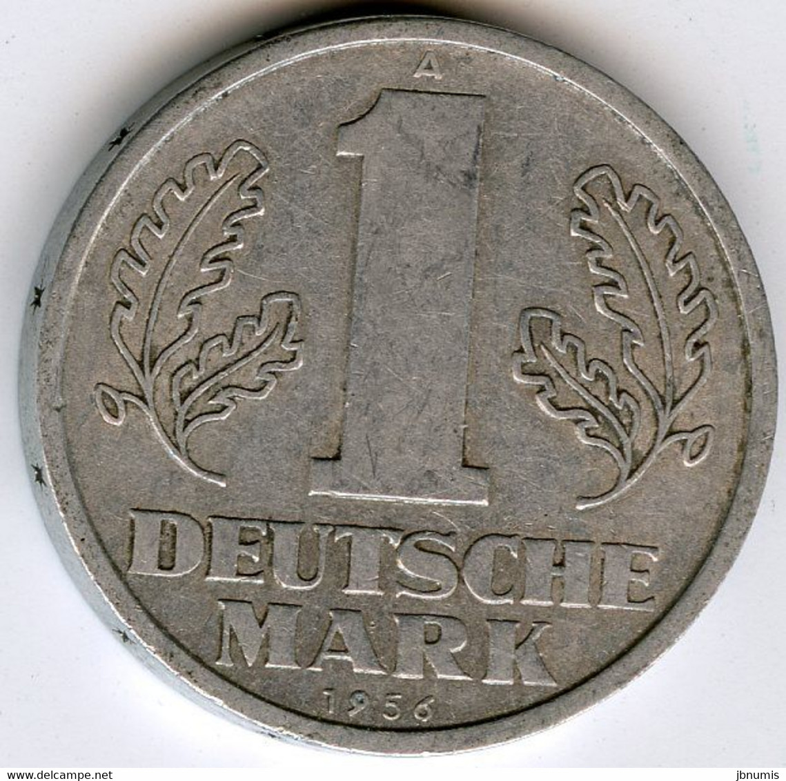 Allemagne Germany RDA DDR 1 Mark 1956 A J 1513 KM 13 - 1 Marco