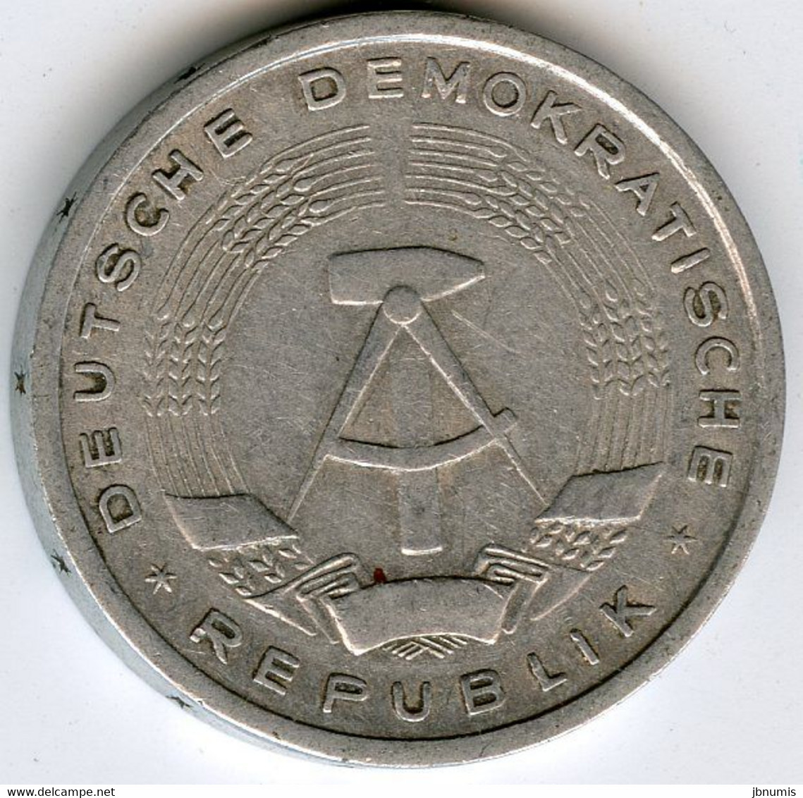 Allemagne Germany RDA DDR 1 Mark 1956 A J 1513 KM 13 - 1 Mark