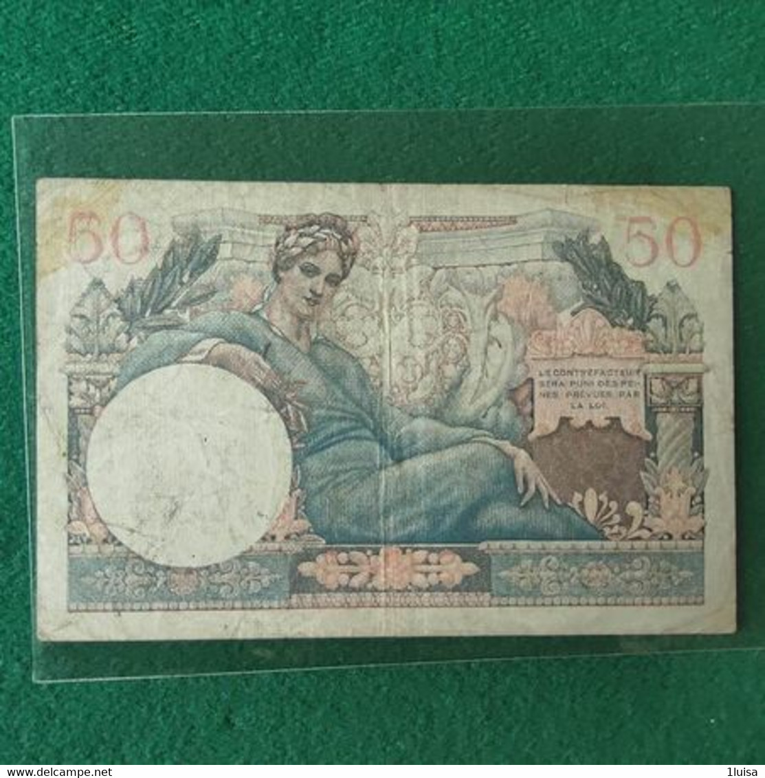 FRANCIA 50  FRANCS 1947 - 1947 French Treasury