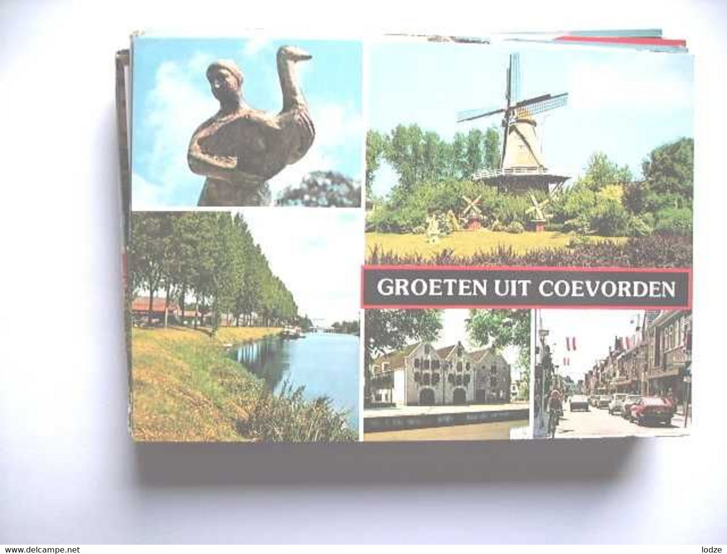 Nederland Holland Pays Bas Coevorden Met Molens - Coevorden