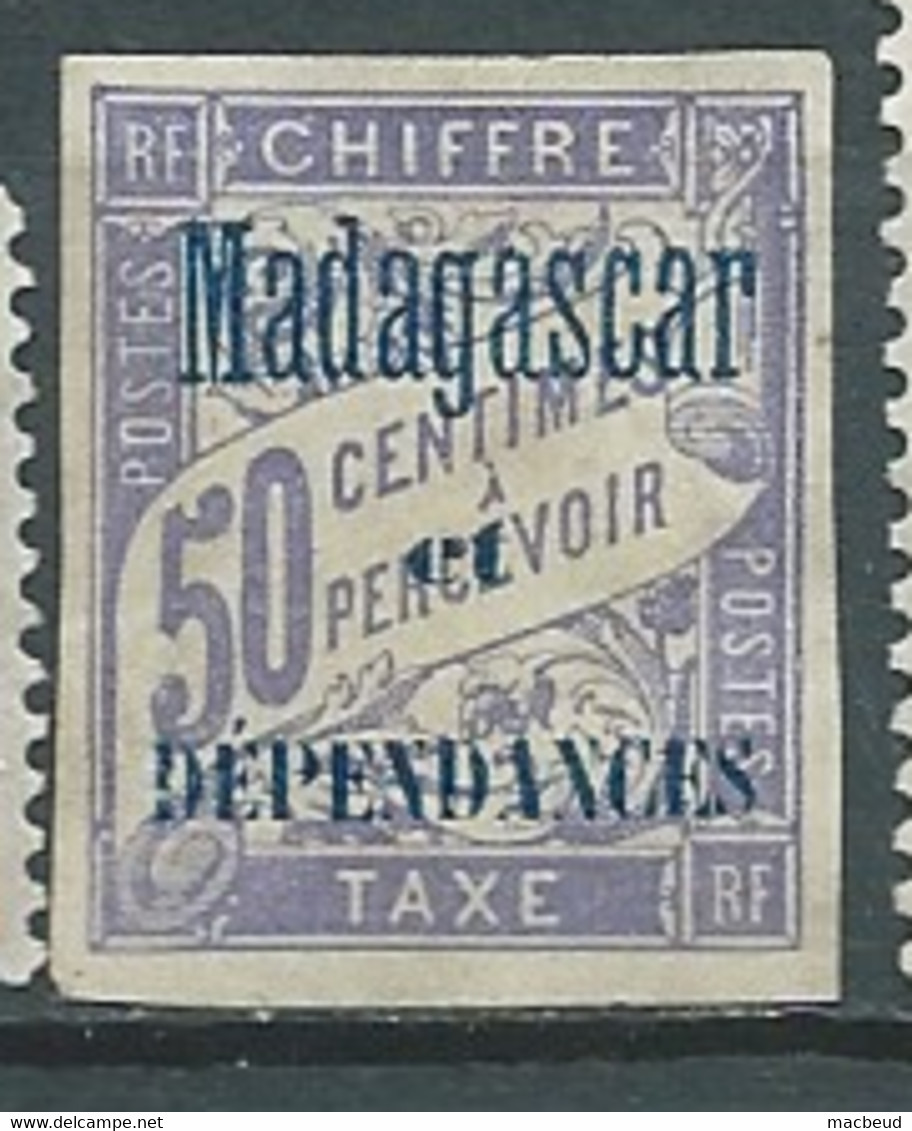 Madagascar - Taxe - -  Yvert N° 6 (*)   Neuf Sans Gomme  -  Bip 22 33 - Postage Due