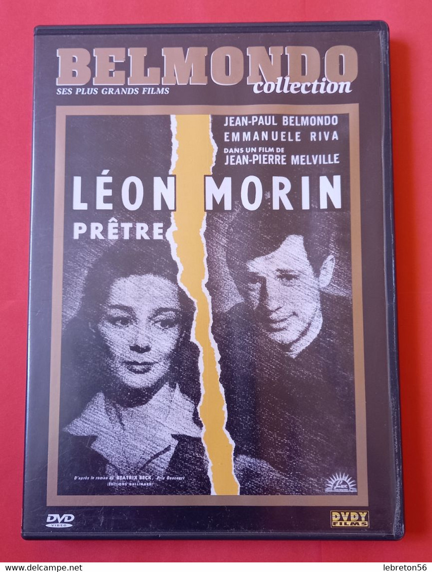 D.V.D. « BELMONDO-Collection N°25 » LEON MORIN PRÊTRE ,Un Film De Jean-Pierre Melville X2 Phts - Lovestorys