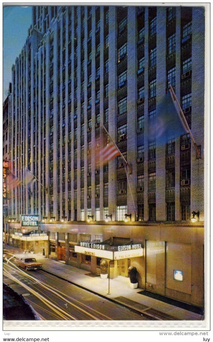 NEW YORK CITY - Hotel EDISON, 46th To 47rh Street, Just West Of Broadway - Broadway