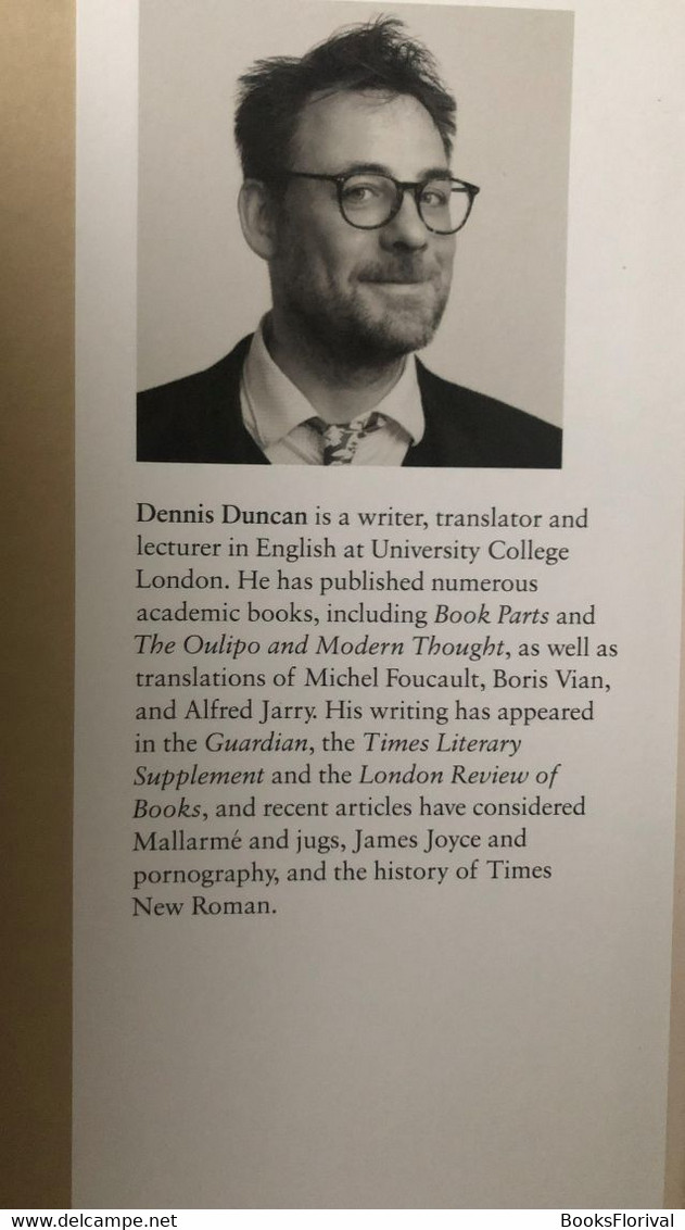 A History Of The Index - Dennis Duncan - Monde