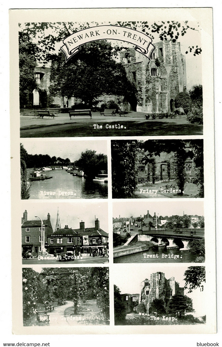 Ref 1504- Real Photo Multiview Postcard - Newark-on-Trent Nottinghamshire - Sonstige & Ohne Zuordnung